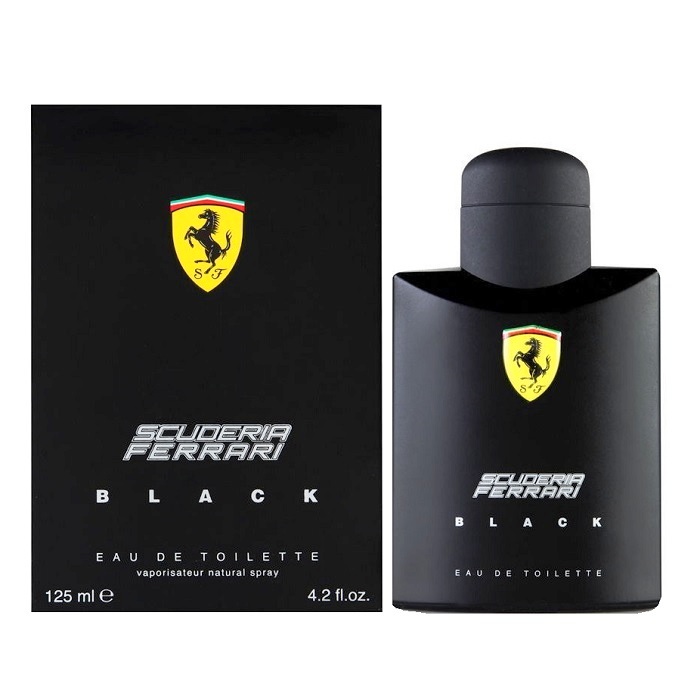Ferrari Scuderia Black Cologne by Ferrari 4.2oz Eau De Toilette spray for men